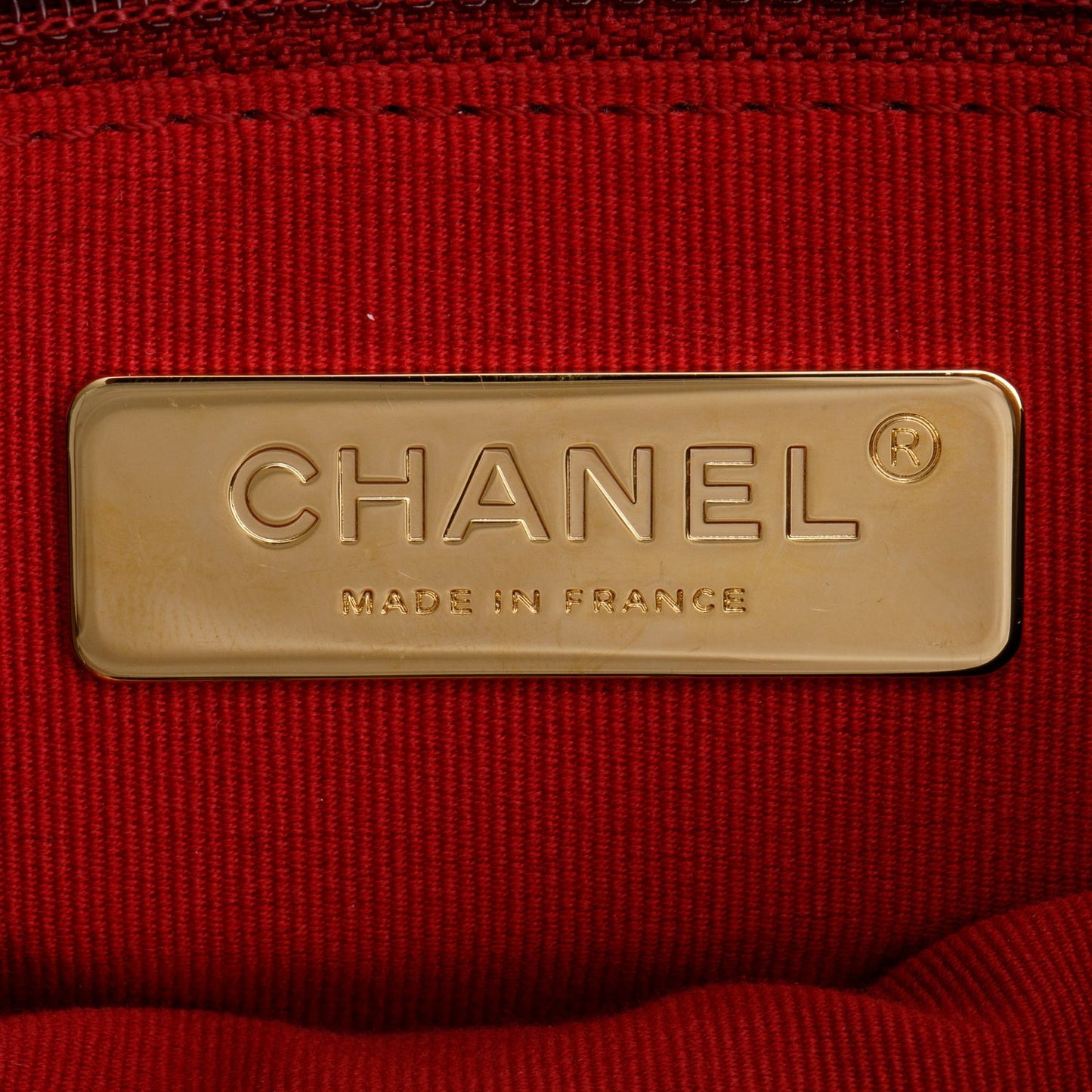 Chanel Black Lambskin Leather Large 19 Flap Bag