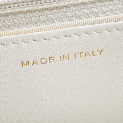 Chanel 2020 White Lambskin Leather 19 Wallet On Chain