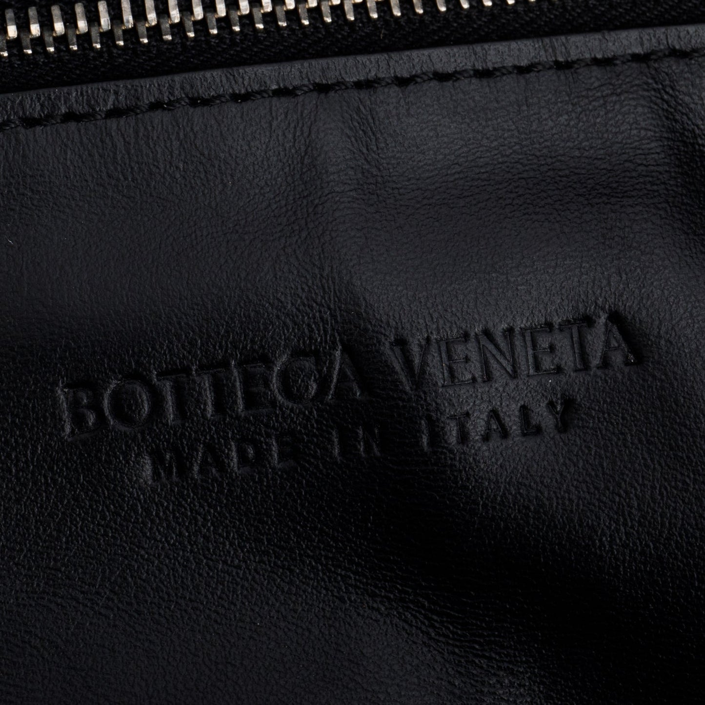 Bottega Veneta 2023 Black Intrecciato Leather Small Jodie Bag