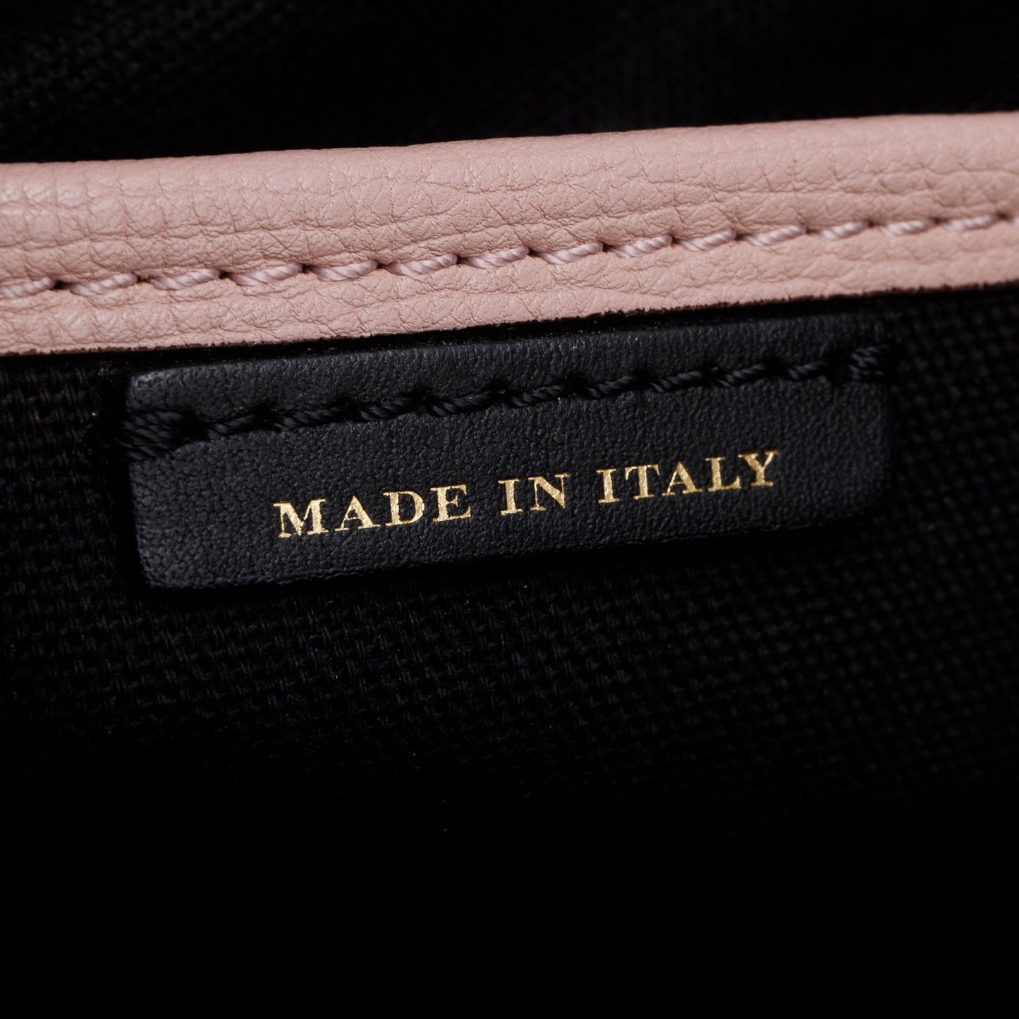 Burberry Pink Calfskin Leather House Check Medium Banner Tote