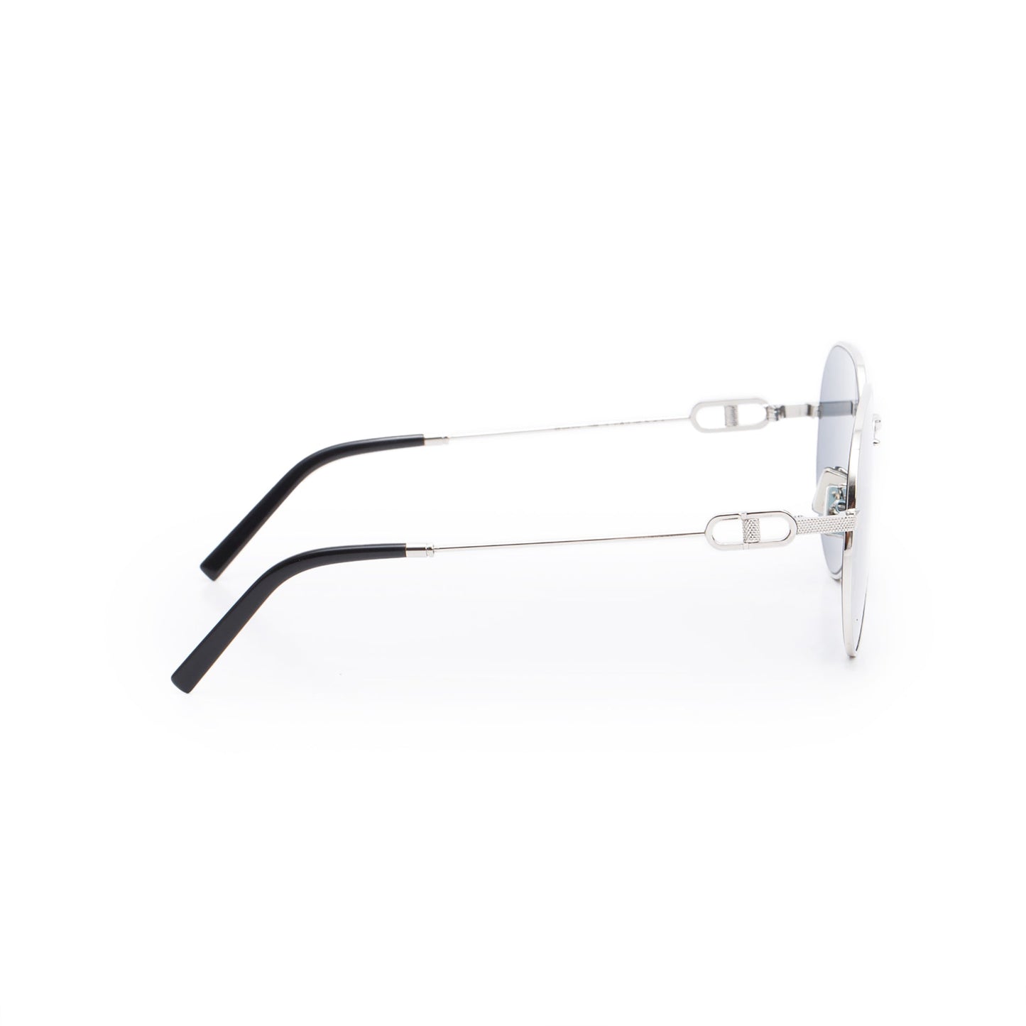 Christian Dior Silver-Tone Metal CD Link A1U Sunglasses