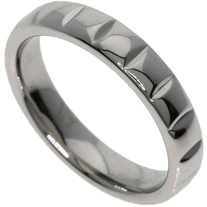 CHANEL Ring PT950 Silver Chocolat #47