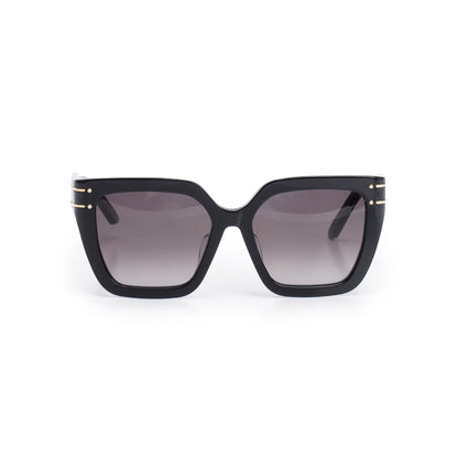 Christian Dior Black Acetate DiorSignature S10F Square Sunglasses