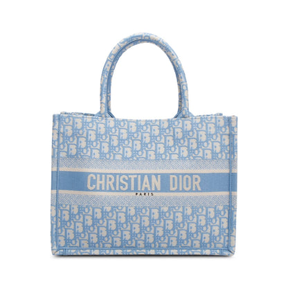 Christian Dior 2021 Blue Oblique Medium Book Tote