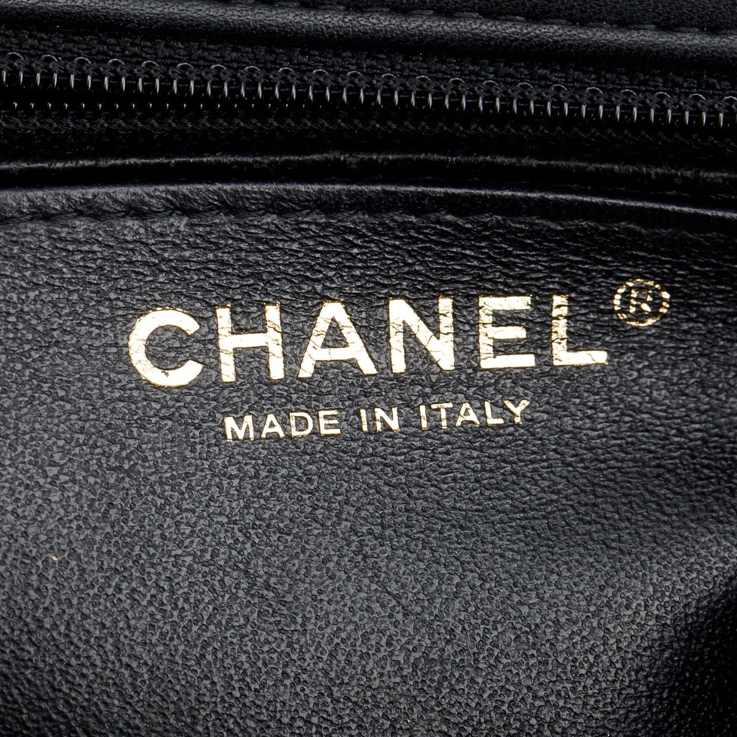 Chanel Black Chevron Quilted Lambskin Leather Classic Square Mini Flap Bag