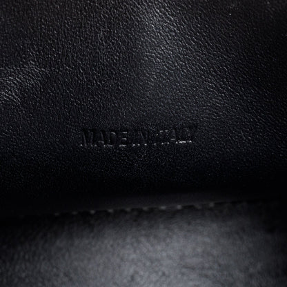 Balenciaga Black Leather XS Hourglass Top Handle Bag