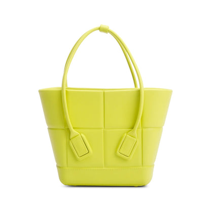 Bottega Veneta Kiwi Rubber Mini Arco Tote