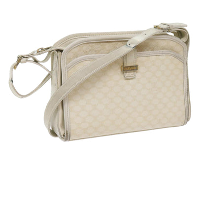 Luxury CELINE Macadam Canvas Shoulder Bag PVC Leather Whe  61105