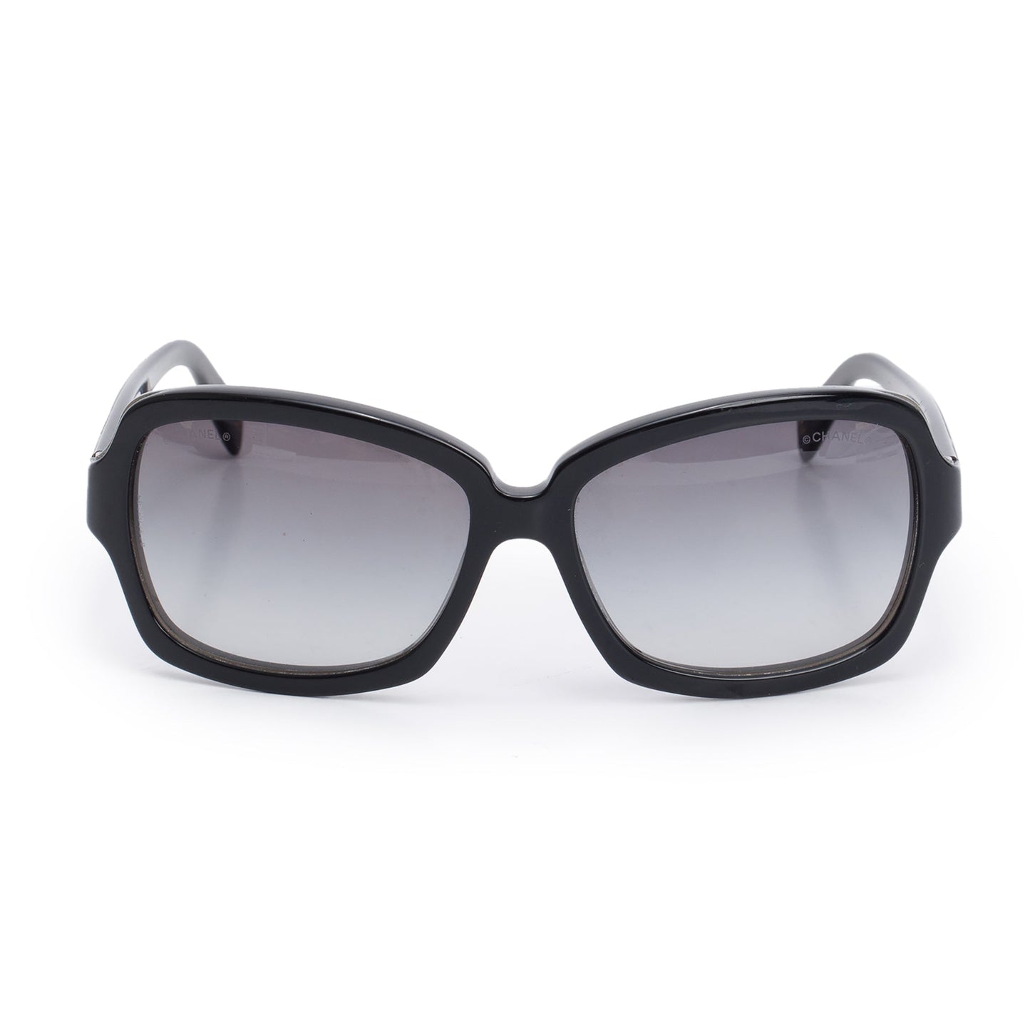 Chanel 5143 Black Acetate CC Square Sunglasses