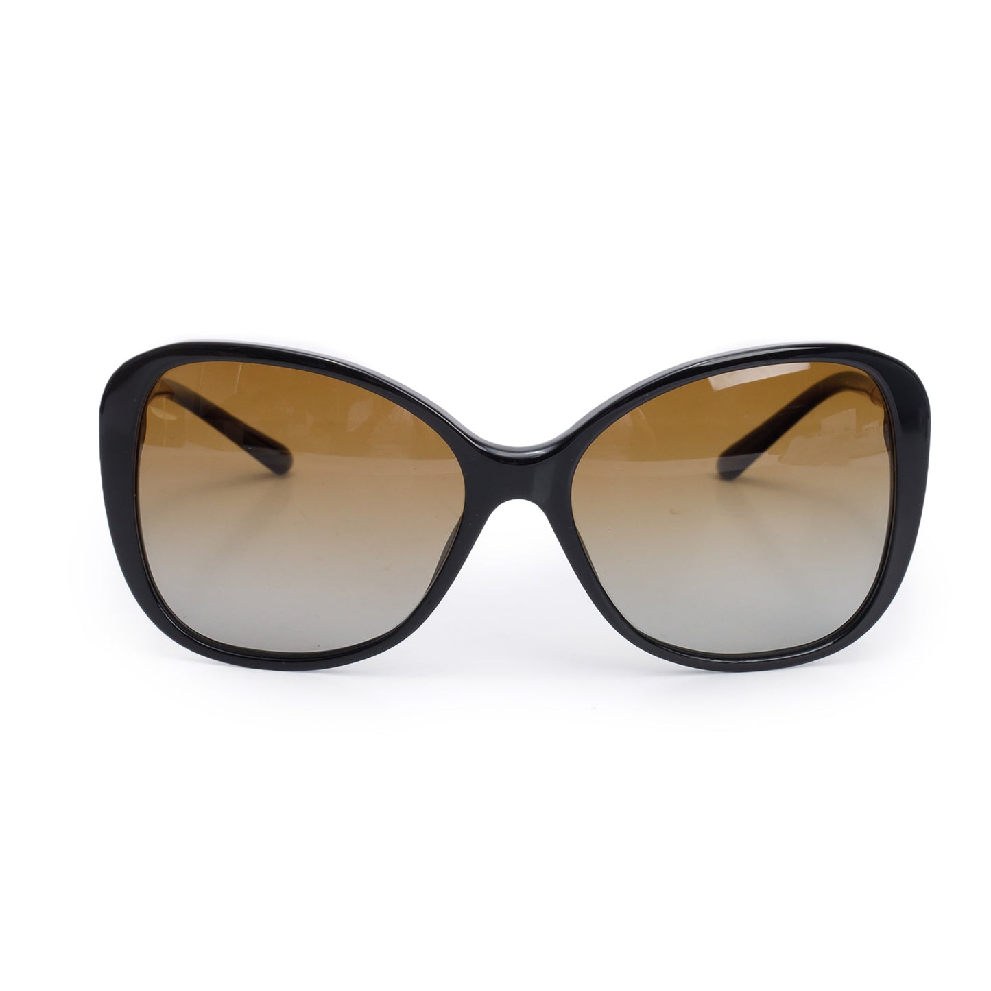 Burberry B 4235-Q Brown Acetate Check Trim Square Sunglasses