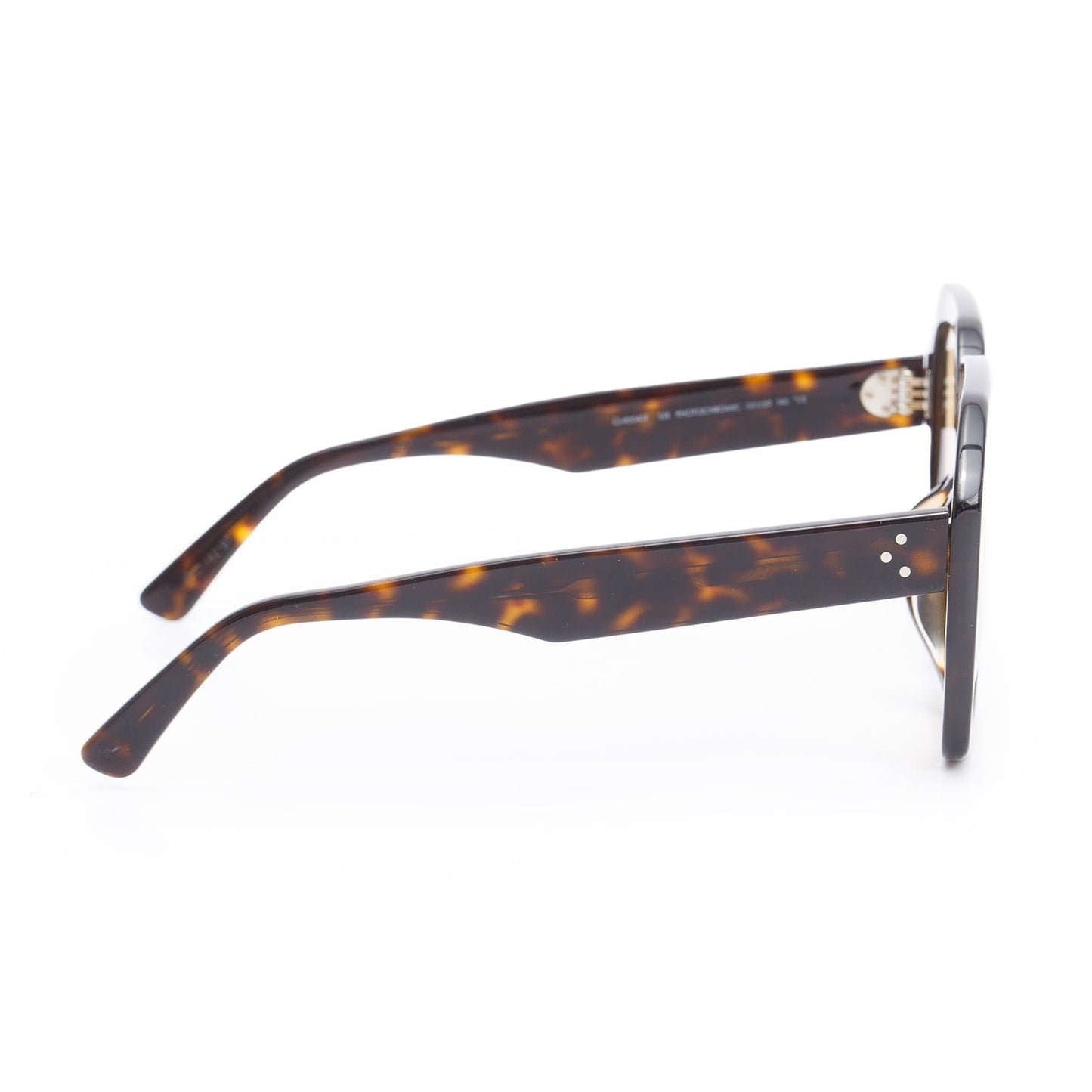 Celine CL400945F Havana Acetate Oversize Square Sunglasses