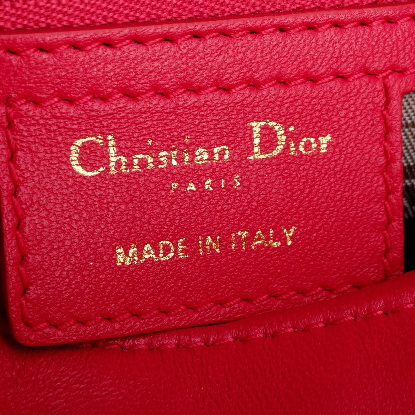 Christian Dior Pink Cannage Lambskin Leather Medium Lady Dior Bag