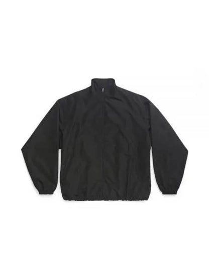 Luxury Balenciaga Trending 2025 Minimal Track Jacket Black