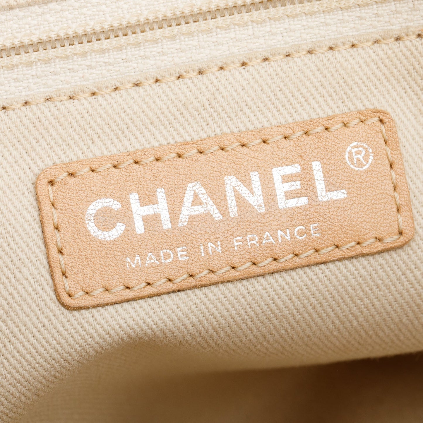 Chanel Beige Quilted Caviar Leather Small CC Timeless Bowler Bag