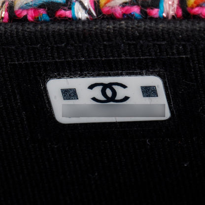 Chanel Multicolor Tweed Mini Flap Bag