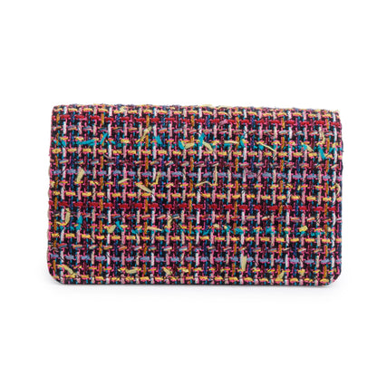 Chanel Multicolor Tweed Mini Flap Bag