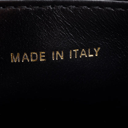 Christian Dior 2023 Black Macrocannage Lambskin Leather Mini Miss Caro Bag