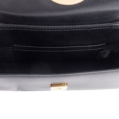 Fendi Brown/Black FF 1974 Embossed Leather F is Fendi Belt Bag