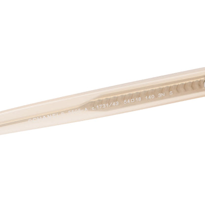 Chanel 5505-A Beige Acetate Square Sunglasses