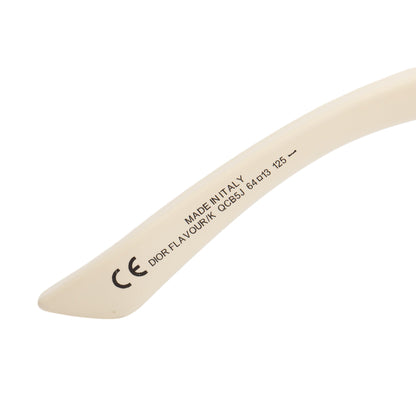 Christian Dior White Acetat Dior Flavour 5 Sunglasses