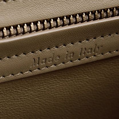 Celine Taupe Croc Embossed Suede Medium Phantom Luggage Tote