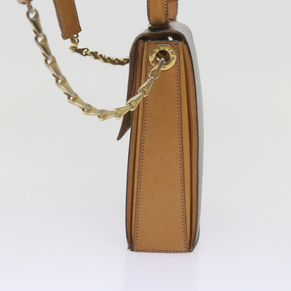 Luxury CELINE Macadam Canvas Shoulder Bag PVC Leather Brown  61554