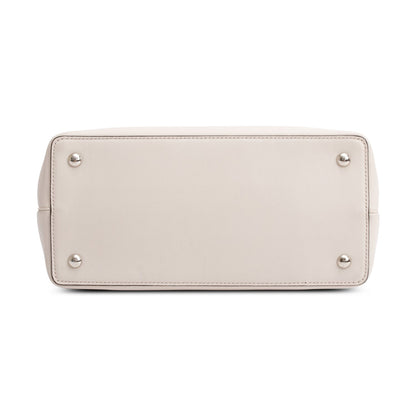 Fendi Creme Vitello Elite Leather Petite 2Jours Tote