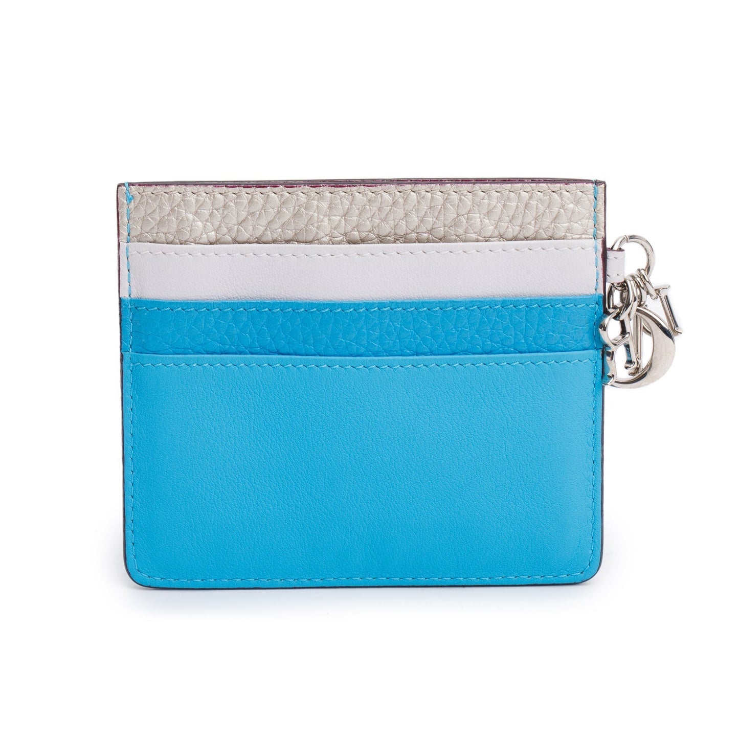 Christian Dior Lady Dior Multicolour Leather Card Holder