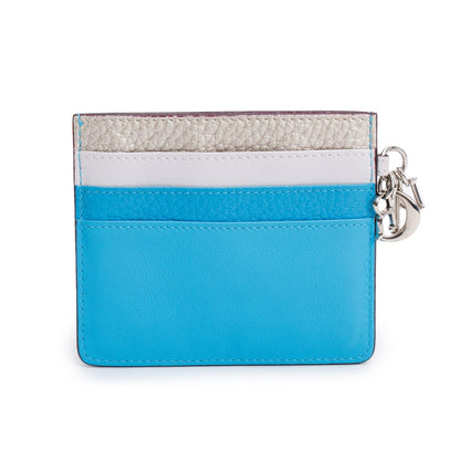 Christian Dior Lady Dior Multicolour Leather Card Holder