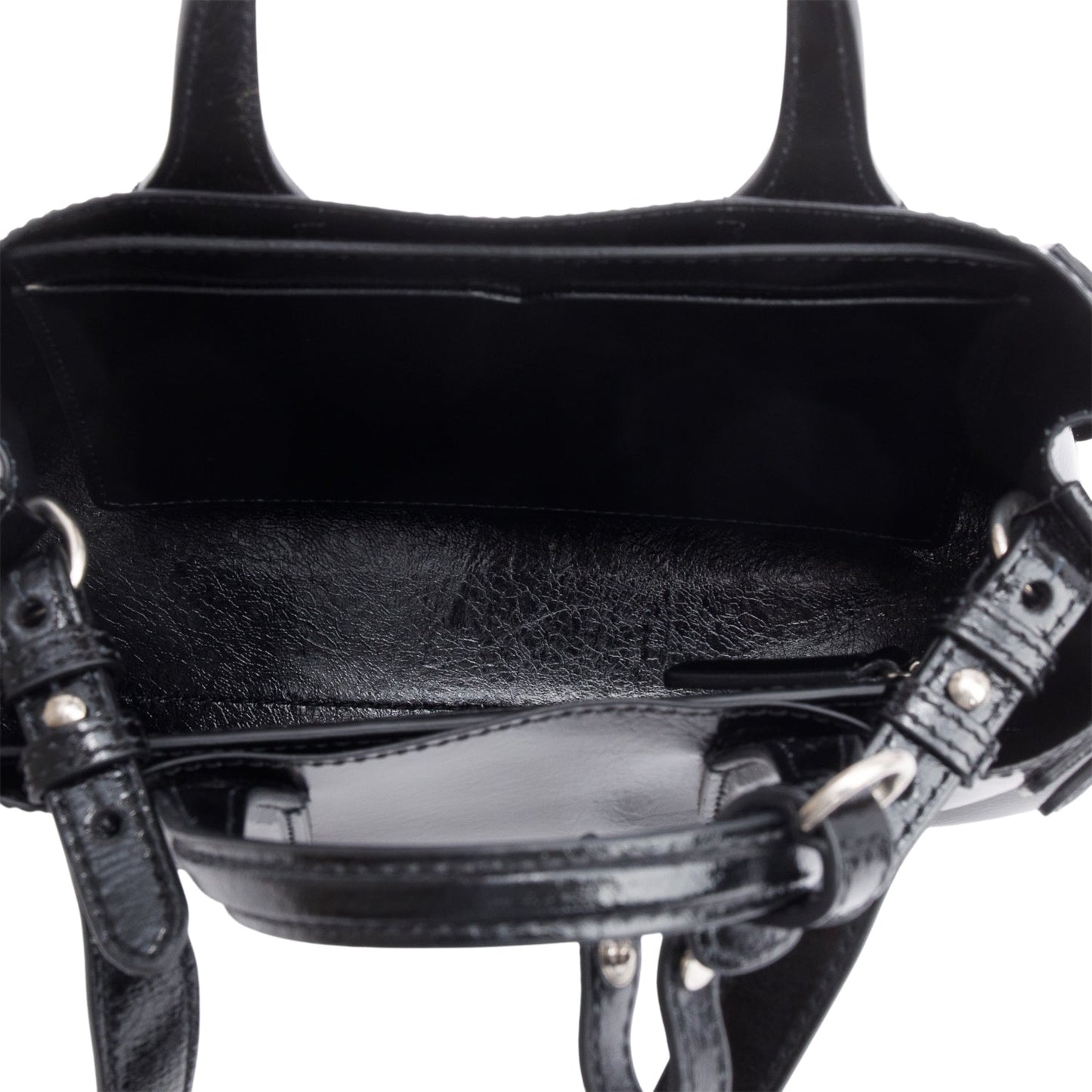 Burberry Black Calfskin Leather Soft Banner Tote