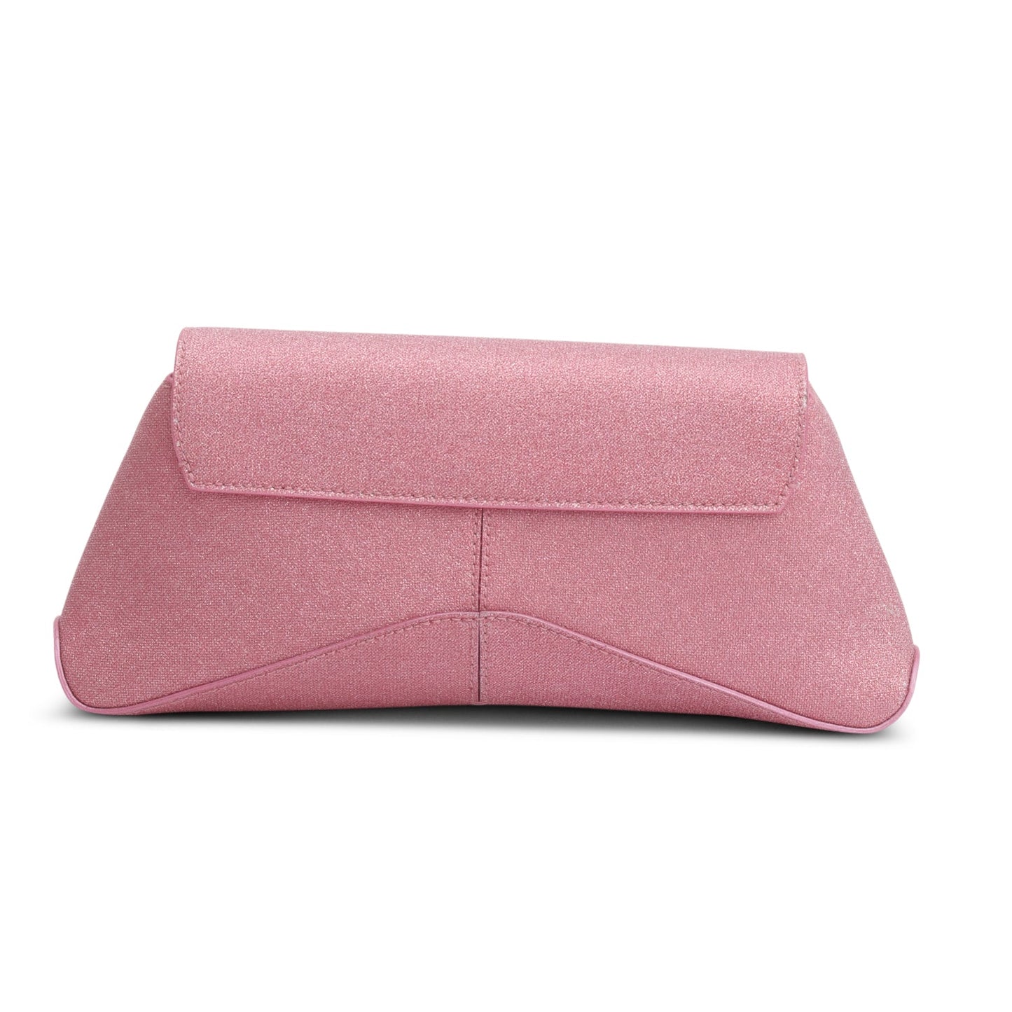 Balenciaga Pink Sparkling Fabric Small XX Flap Stretch Bag