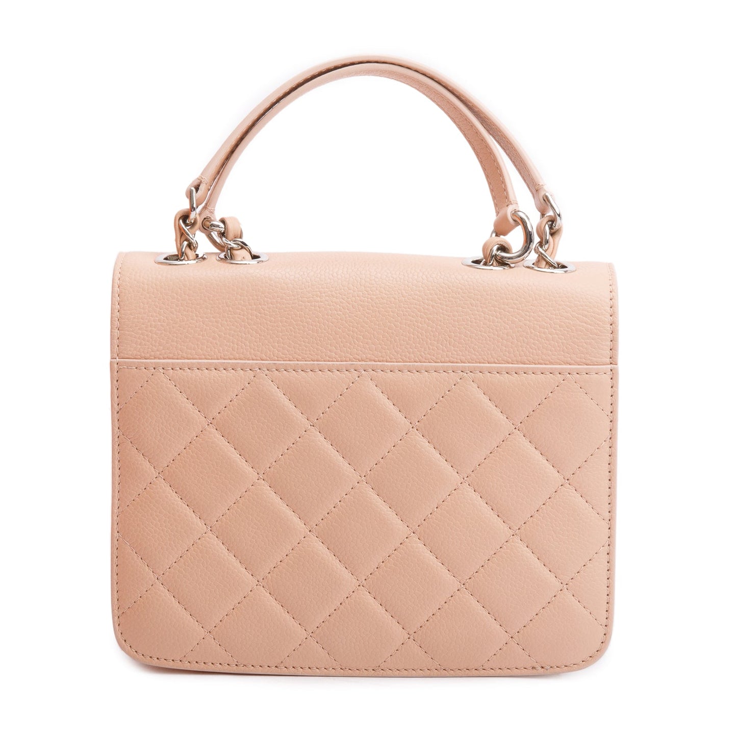 Chanel Pink Caviar Leather Mini CC Box Flap Bag