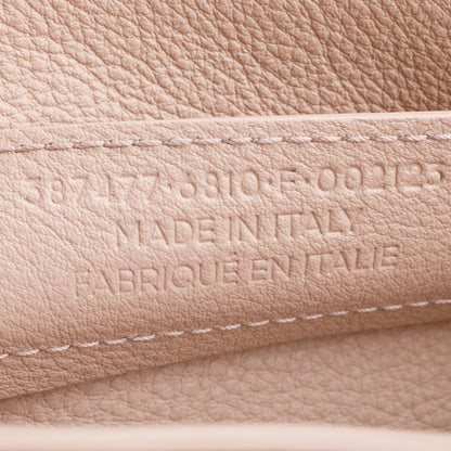 Balenciaga Pink Calfskin Leather Papier A4 Mini Tote