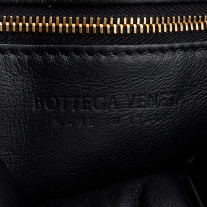 Bottega Veneta Black Nappa Intrecciato Padded Chain Cassette Bag