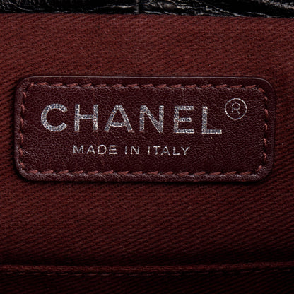 Chanel Black Quilted Calfskin Leather Small Salzburg Mountain Backpack