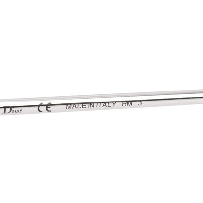 Christian Dior Silver-Tone Metal Frame DiorSplit 1 Aviator Sunglasses