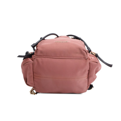Burberry Pink Technical Nylon Rucksack Backpack