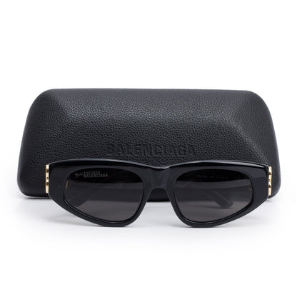 Balenciaga BB0095S Black Acetate Dynasty D-Frame Sunglasses