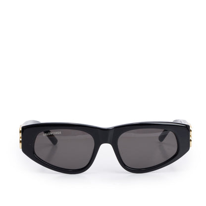 Balenciaga BB0095S Black Acetate Dynasty D-Frame Sunglasses