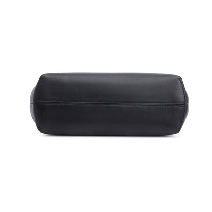 Fendi Black Nappa Leather Small Fendi First Bag