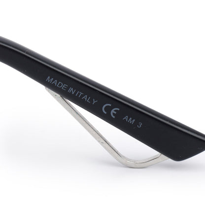 Christian Dior Silver-Tone Metal Black Acetate DiorTechnologic Mirrored Sunglasses
