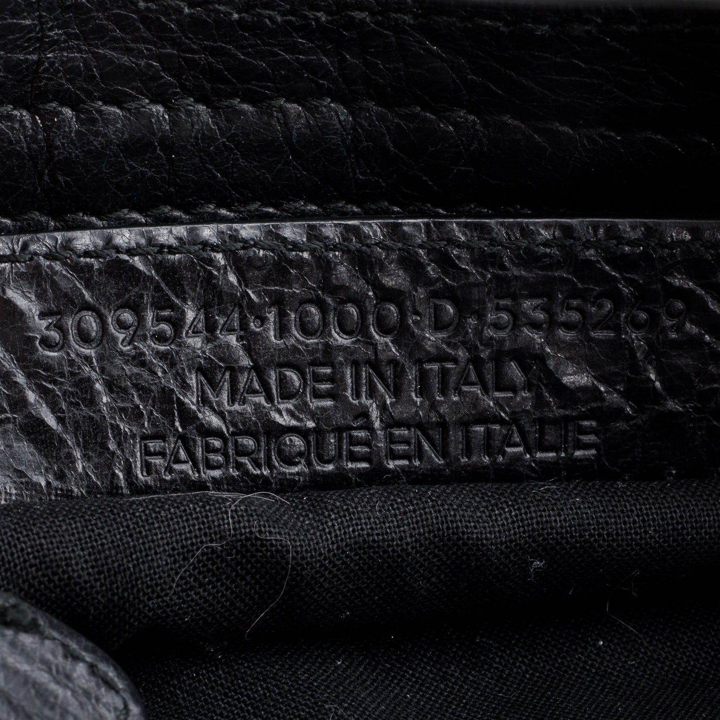 Balenciaga Black Agneau Leather Classic Mini City Bag