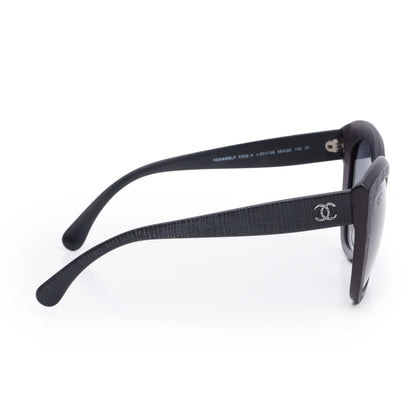 Chanel 5332-A Black Acetate Butterfly Sunglasses