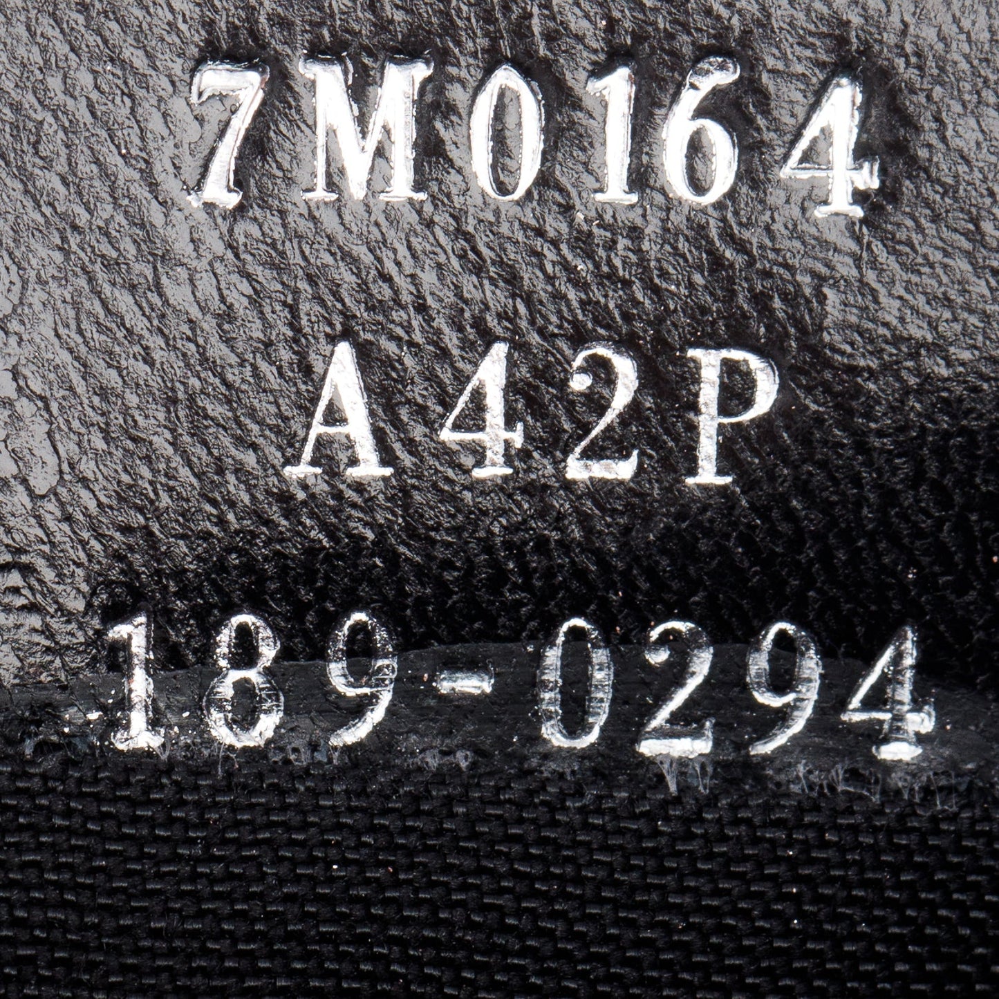 Fendi Brown FF Embossed Leather Card Holder