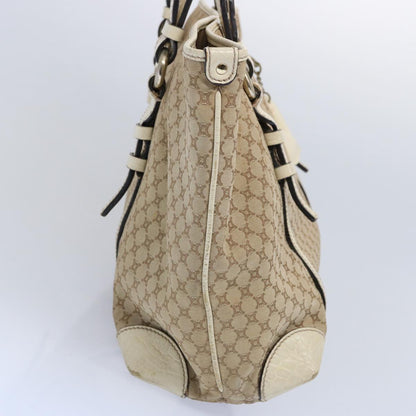 Luxury CELINE Macadam Canvas Tote Bag Beige  62341