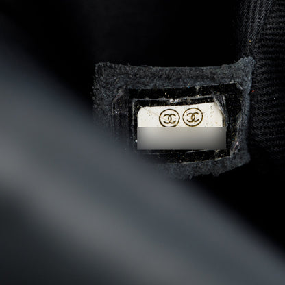 Chanel Black Ultimate Stitch Soft Calfskin Leather Flap Bag