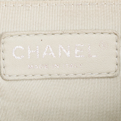 Chanel Pink Quilted Calfskin Leather Medium Chain Around Flap Bag
