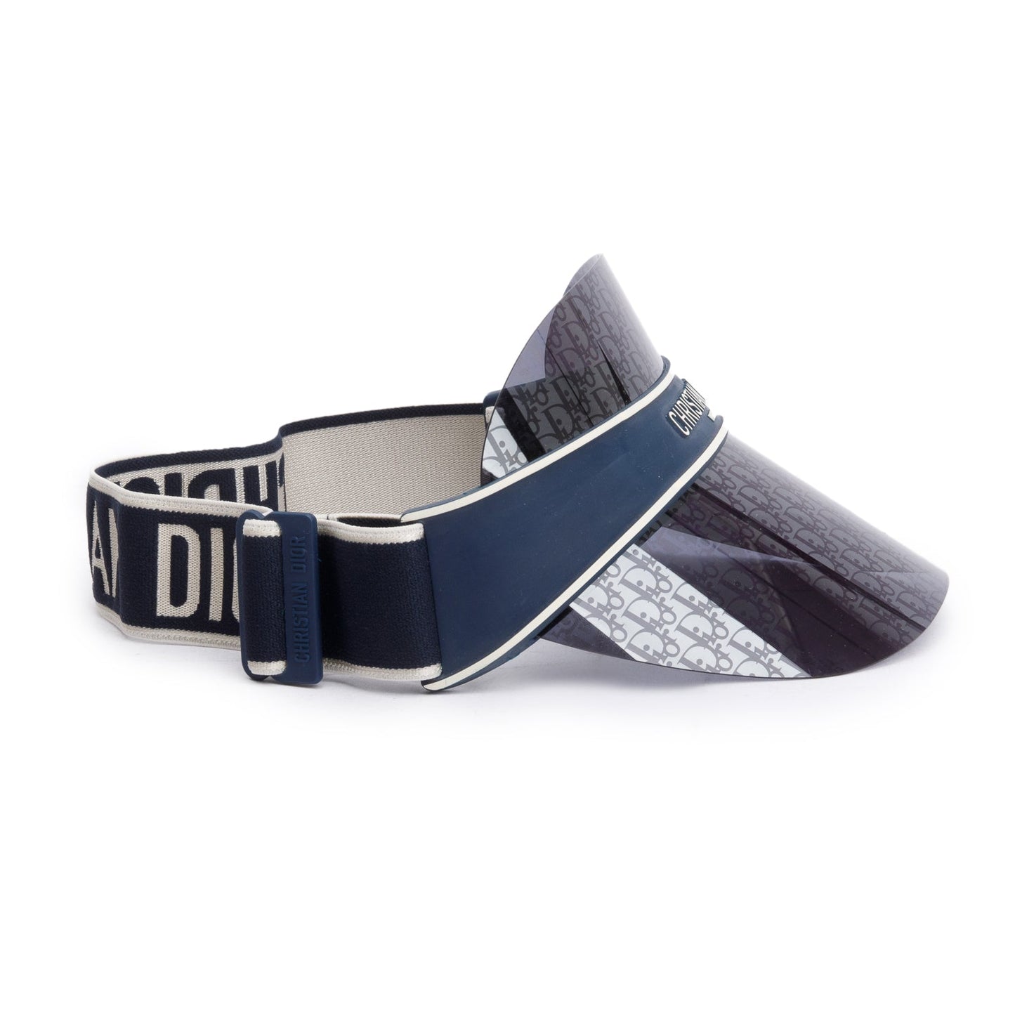 Christian Dior Blue Oblique DiorClub V1U Visor