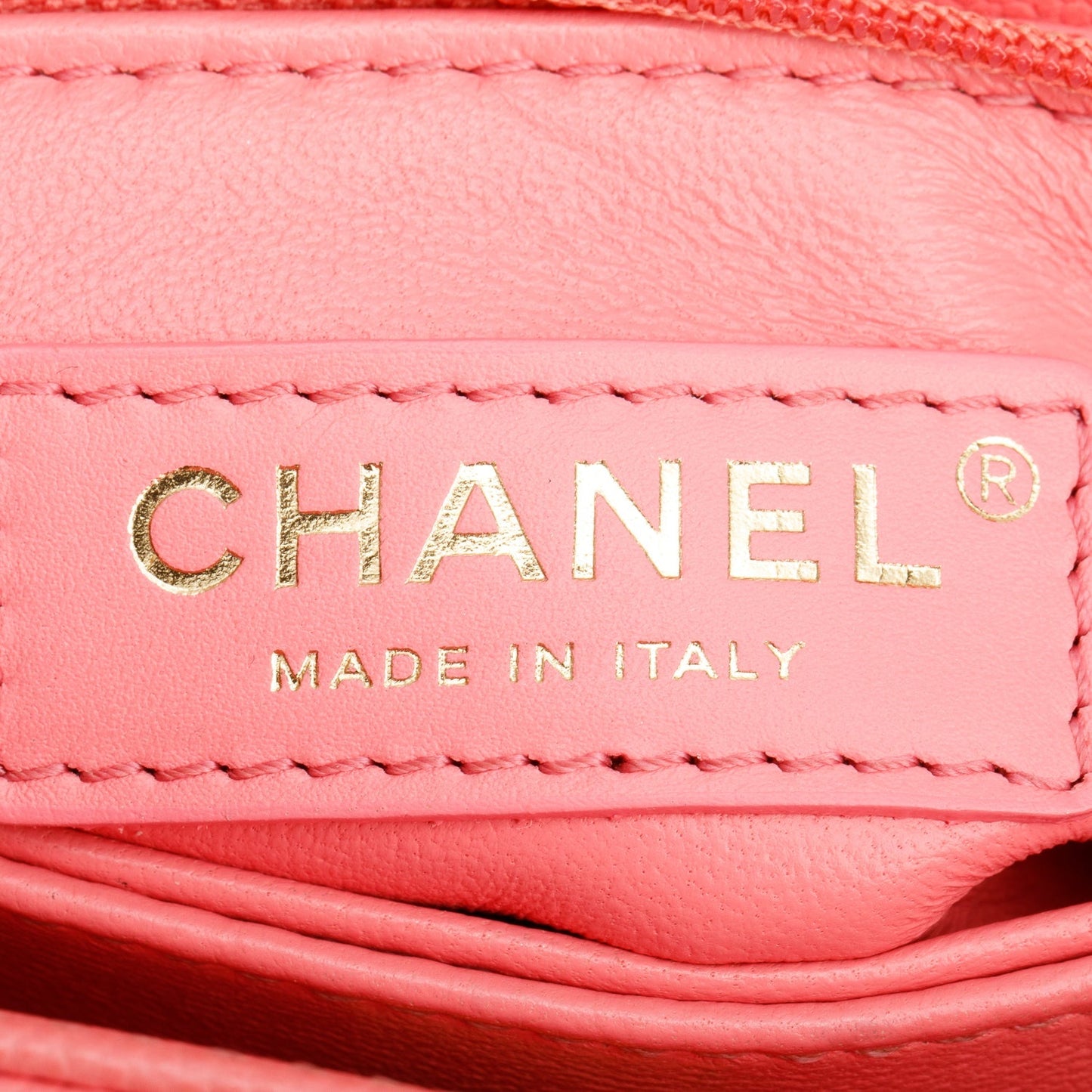 Chanel Pink Quilted Caviar Leather Small Coco Handle Bag