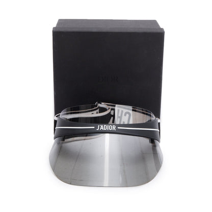 Christian Dior Black DiorClub 1 Visor